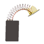 Carbón para esmeriladora BOSCH CA-9