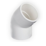 Codo 45° de PVC