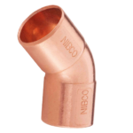 Codo de cobre 45°, nibco