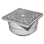 Coladera universal cuadrada