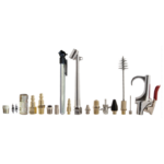 Juego de 18 piezas con accesorios neumáticos