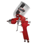 Pistola gravedad vaso aluminio