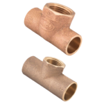 Tee con rosca interior al centro