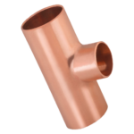 Tee reducida con centro de 3/4"