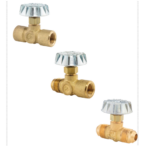 Válvula aguja T/ flare y hem.