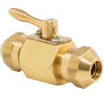 Válvula de paso flare a flare